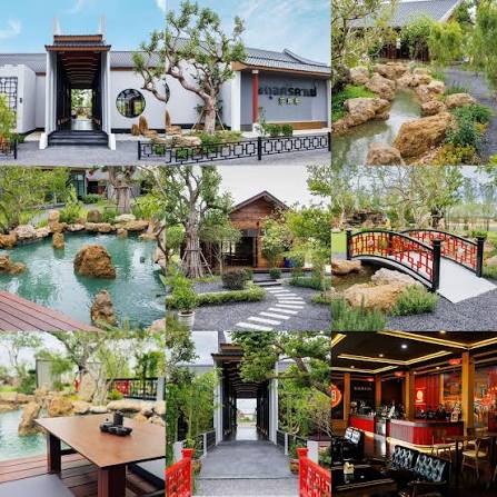 สกุลศรีคาเฟ่ มหาสารคาม 2026 คาเฟ่สไตล์จีนสุดอลังการ เช็กอินครบทั้งอาหาร กาแฟ และมุมถ่ายรูป มหาสารคาม