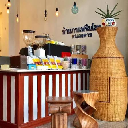 บ้านกาแฟริมโขง กาแฟหนองคาย Coffee House หนองคาย