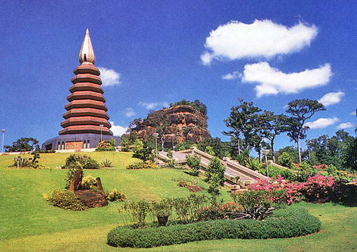 ที่เที่ยวบึงกาฬ วัดเจติยาคีรีวิหาร (ภูทอก)