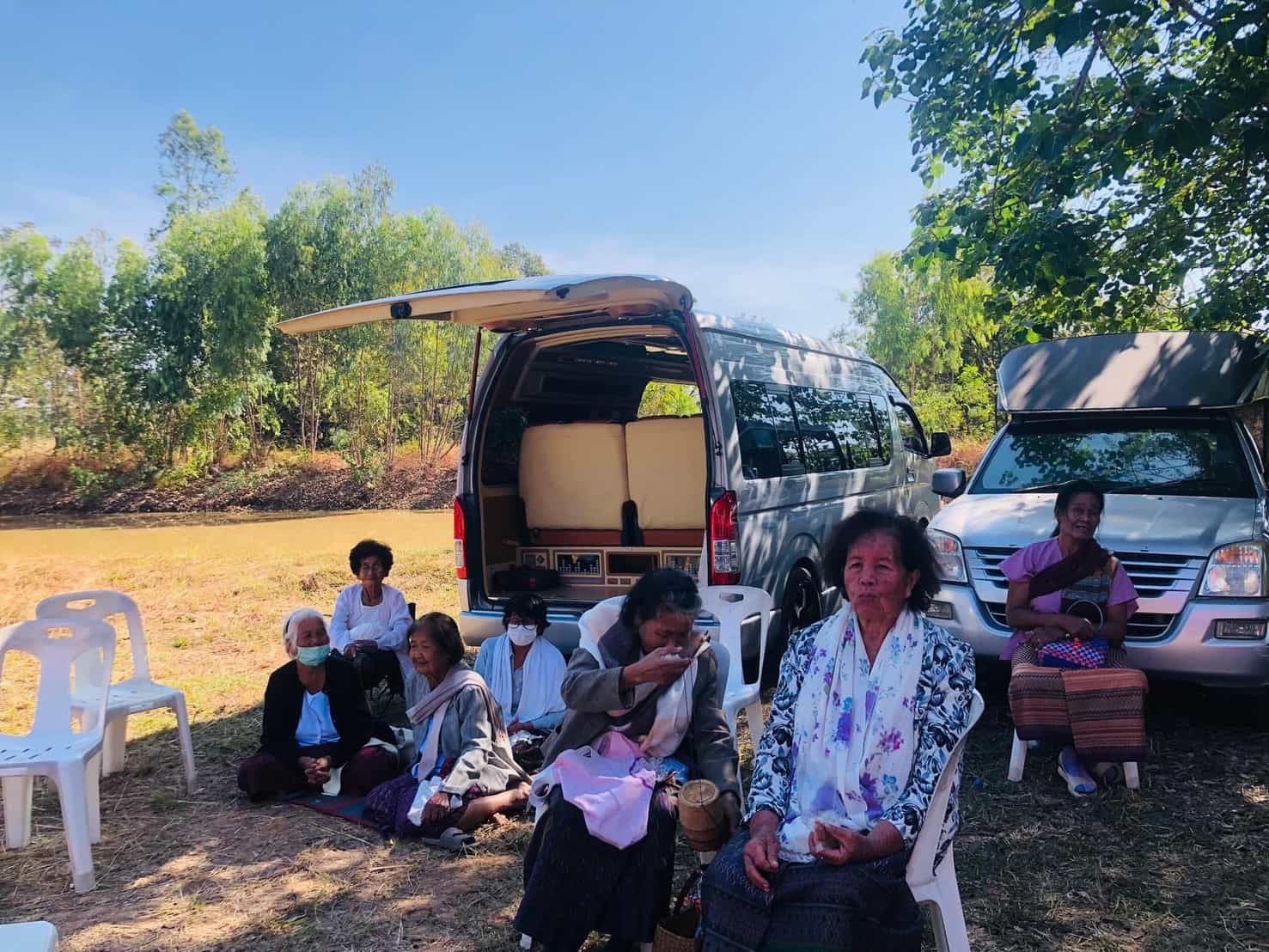 ผลงานบริการรถตู้เช่า วัดป่าอนุรักษ์ มหาสารคาม จุดหมายสายบุญ บรรยากาศสงบ เหมาะสำหรับทำบุญและปฏิบัติธรรม